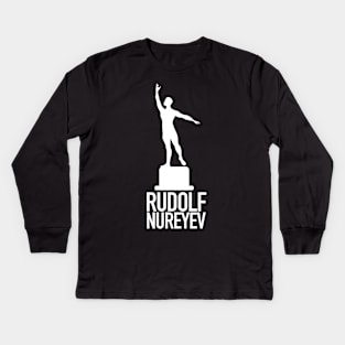 Rudolf Nureyev Trophy Kids Long Sleeve T-Shirt